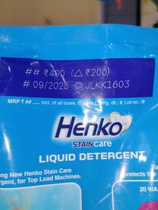 Henko Stain Care Detergent