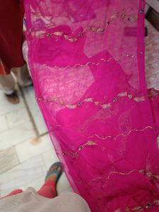 Silk Suit- Rani Pink Color