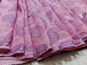 Elegant Pink Saree