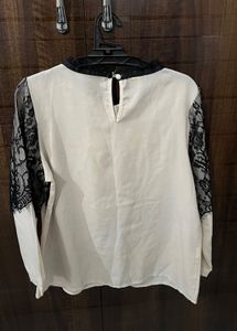 Elegant Lace Detailed Top