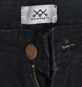 Black Jeans Regular Fit Size 28