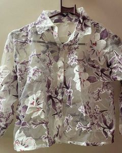 Floral Sheer Top