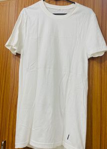White Unisex Basic Tshirt