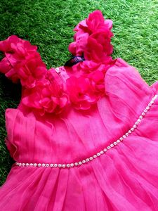Beautiful Pink Baby Frocks For Party