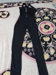 Black Halter Jumpsuit