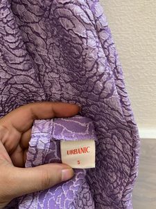 Lilac Rose Mini Dress