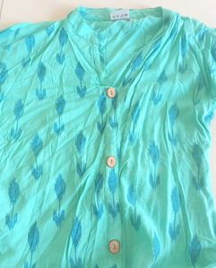 Stylish Blue Print Kurta