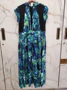 Abstract Print Dress
