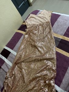 shein full glitter gown