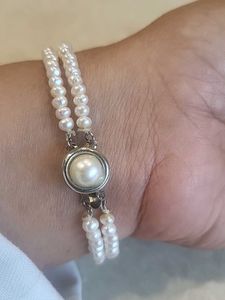 Pearl Turquoise Stone Bracelet