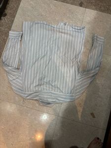 Striped Long Sleeve Button-Down