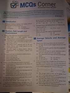 Objective NCERT Physics Class XI + XII
