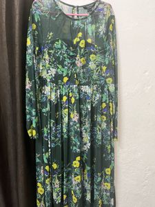 Floral Midi netty Dress Fixed Price