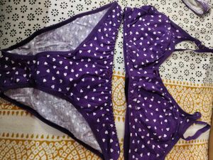 Purple Bra & Panty Set