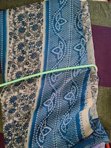 Floral Print Saree