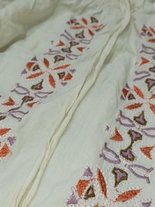 Embroidered Peasant Top