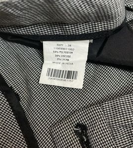 Annabelle - Women Grey Checked Trouser