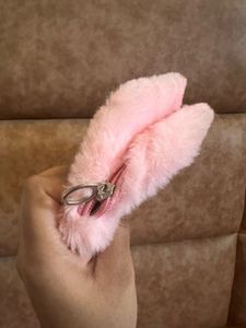 Cute Utility Pouch - Pink Faux Fur
