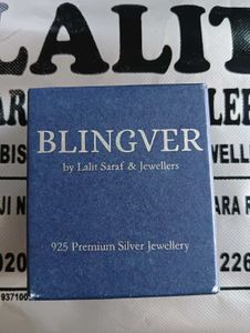New Silver Ring With Packaging