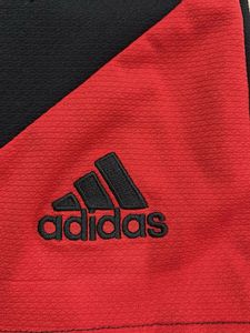 Adidas Black &amp; Red Athletic Shorts