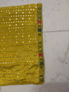 Yellow Embroidered suit