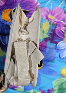 Stylish Beige Laptop Bag