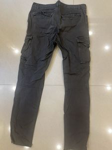 H&amp;M Gray Cargo Pants