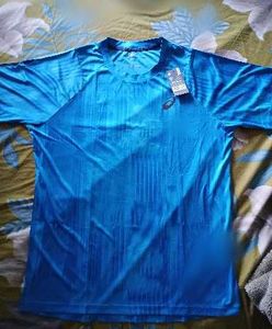 Asics Blue Training Dry Fit T-Shirt