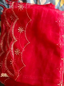 Floral A-line Kurta And Sharara With D