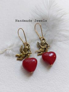 Cupid & Heart Earrings
