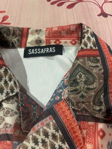 Brand New Boho Tie Shirt!