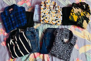 6 Shirts  Pants Combo