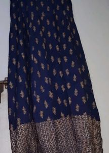 Anarkali Navy Blue Suit