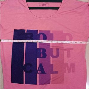 🛍️ Combo Of Used Maroon &amp; Pink T-shirt ⭐⭐⭐⭐