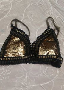Sequin Bralette Top