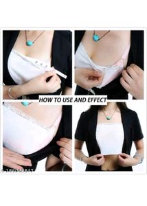 Cleavage Covering Lace Camisole + Clothe Tape