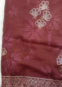 Elegant Maroon Saree