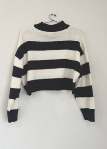 Striped Knit Sweater