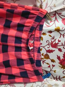 Red &amp; Black Checked Lounge Pants