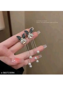 Butterfly Drop Earrings