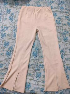 Nude Bootcut Trousers 🤎