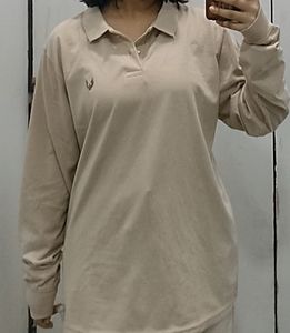 Long Beige T Shirt (UNISEX)