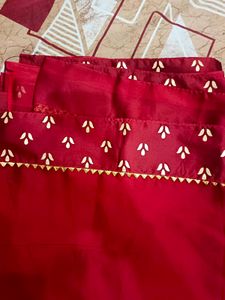 beautiful silk saree with blouse piece