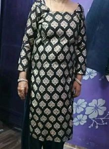 Elegant Bblack Kurta
