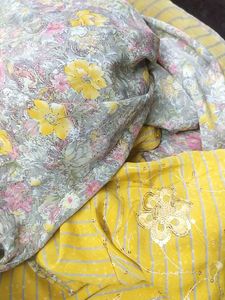 Ready To Wear Xxxl Suit Set With Dupatta