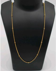 Gold Tone Chain Necklace