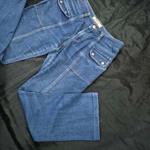 Trendy Denim Jeans/Y2K /korean