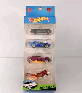 Die-Cast 4 Car Set Toy