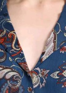Paisley Print Top