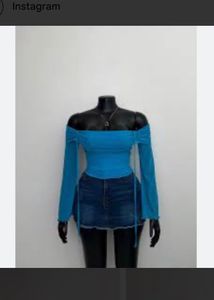 Teal Long Sleeve Top